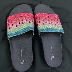 blinged watermelon slides